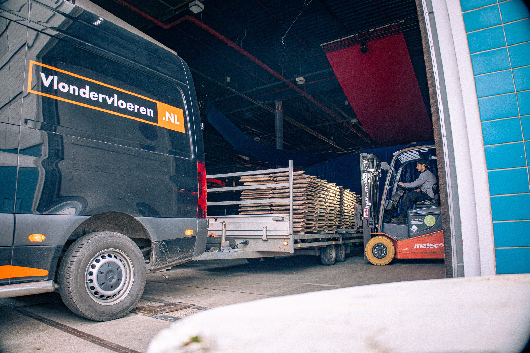 Plaatsen van een vlondervloer