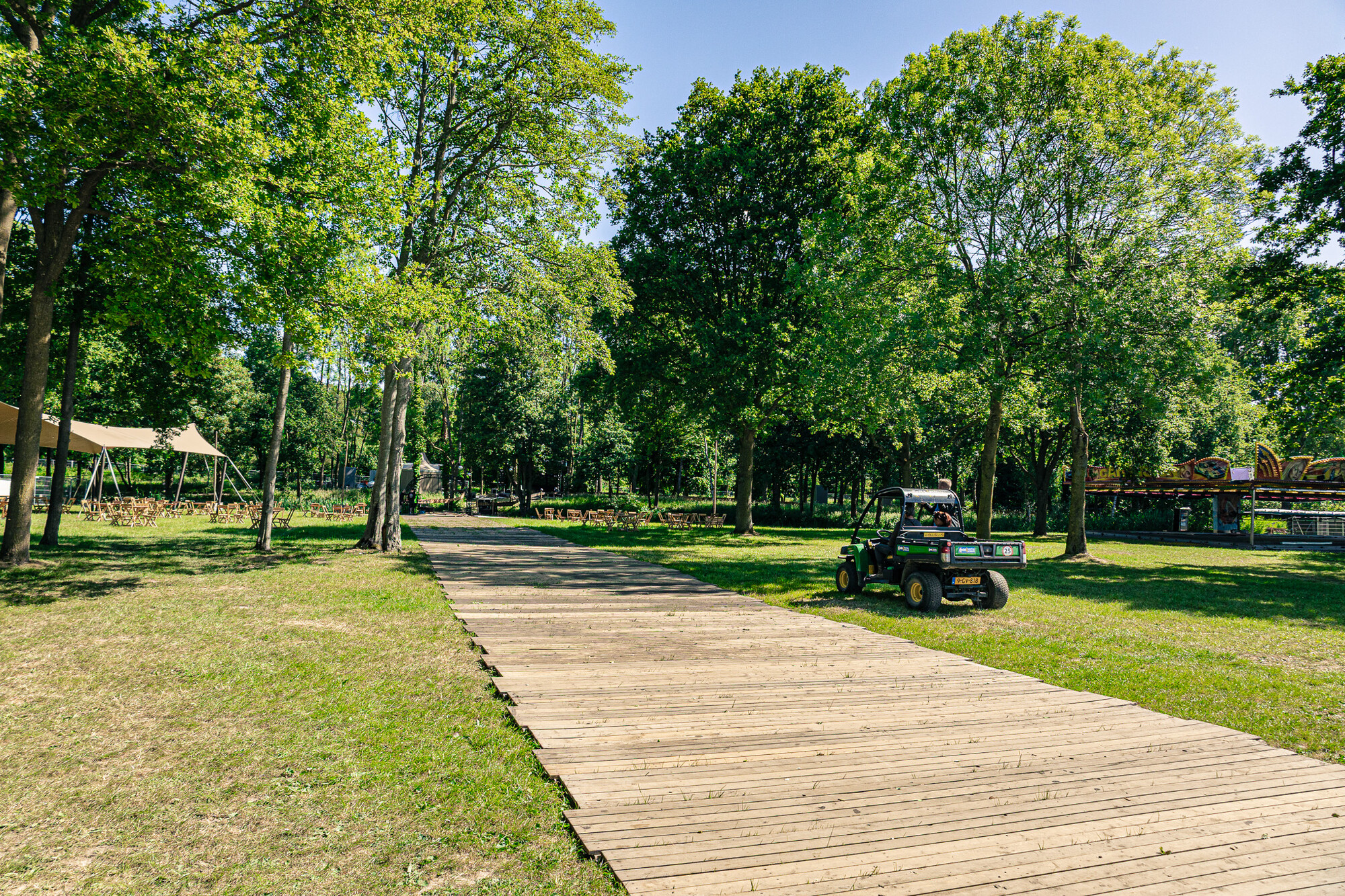 Circulair evenement met duurzame vlondervloeren